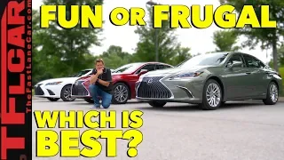 Compared: 2019 Lexus ES vs F-Sport vs Hybrid Review