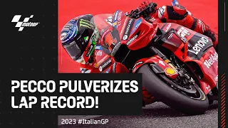 Bagnaia's record-breaking pole lap! 🔥 | 2023 #ItalianGP