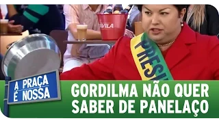 A Praça É Nossa (21/05/15) - Gordilma não quer saber de panelaço