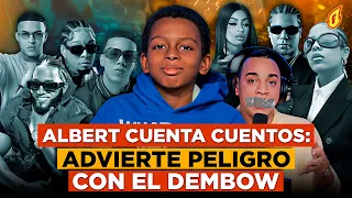 ALBERT CUENTA CUENTOS ENVÍA MENSAJE A DEMBOWSEROS “LLAMA HIPÓCRITA A MOISÉS SALCE” ¡EL NIÑO GENIO!