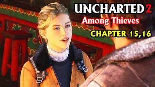 Uncharted 2 Among Thieves Gameplay Chapter 15, 16 in Hindi Playstation Gameshd