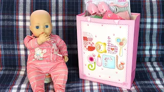 Подарки на День Рождения Беби Анабель Мультики для детей Как Мама Играла в Куклы Пупсики 108мама тв