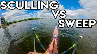 Sculling vs Sweep Rowing