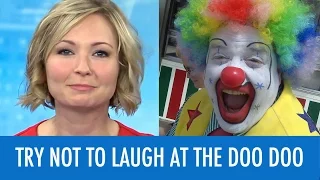 News Anchor Can't Stop Laughing At Clown Name