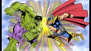 When Hulk Seemingly Lifted Thor's Hammer