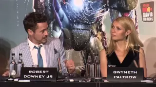 Iron Man 3 | meet the press London (2013) Robert Downey Jr.