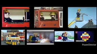 Fireman Sam all Croatian intro's mashup