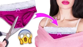 13 FASHION LIFE HACKS DIE DU KENNEN MUSST! SLIP BH, SCHNELLER AUFRÄUMEN | KINDOFROSY