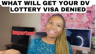 YOU WILL BE DENIED DV LOTTERY VISA IF YOU HAVE THIS DISEASE | GREENCARD LOTTERY VISA DENIAL