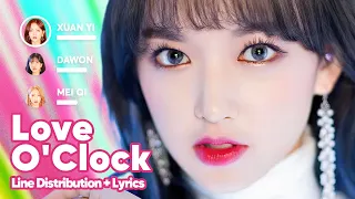 WJSN - Love O'Clock (호두까기 인형) (Line Distribution + Lyrics Karaoke) PATREON REQUESTED