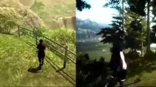 Final Fantasy XV | Versus XIII side by side comparison PS3 vs. PS4