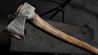 Blacksmithing - Forging the "Emtervik" Axe (Forest Axe)