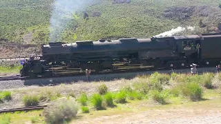 5 Raw minutes of pacing UP 4014 through Echo Canyon