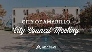 City of Amarillo City Council Meeting 5/10/2022