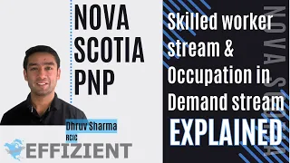 Nova Scotia PNP | Skilled worker stream & Occupation in Demand stream Explained