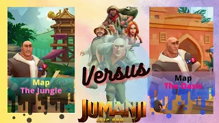 Jumanji Epic Run Versus | Map vs Map | The Jungle vs The Oasis  | Smolder | Ft. Soul Drx Gamerz