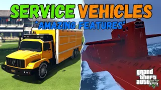 GTA 5's Hidden Gems: The Ultimate Guide to Service Vehicles!