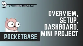 PocketBase | what it is | how to run it | dashboard overview & mini project!
