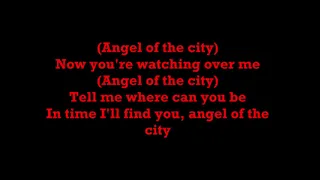 Robert Tepper- Angel of the city LYRICS ||Ohnonie (HQ) {Cobra soundtrack}
