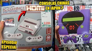 BUSCAMOS  CONSOLAS CHINAS EN JAPÓN | EXISTEN? - HAY PIRATERÍA? | VIDEOJUEGOS RETRO | JUEGOS NES SNES