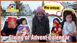 ADVENT CALENDAR / FIRST SNOW / Pinay life in Germany #6