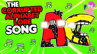 THE CORRUPTED ALPHABET LORE SONG 🎵 **ft. RAINBOW FRIENDS & MORE** (Official LankyBox Music Video)