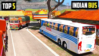 Top 5 Indian bus simulator games for android | Best bus simulator games for android on 2024