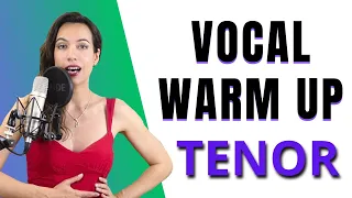 VOCAL WARM UP up for TENORS. Daily vocal exercises for tenors