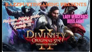 Divinity Original Sin 2 Platinum trophy guide. Honor mode. Single run, all trophies. Episode 16