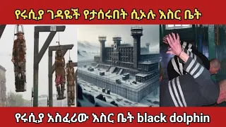 እዚህ እስር ቤት የታሰሩት ሰዎች አይደሉም አሳሪዎቹ ||russian prison black dolphin #ethiopia #zena #አስገራሚ