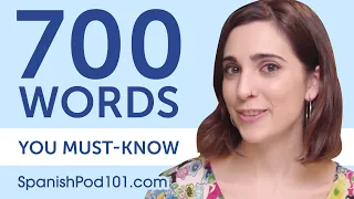 700 Words Every Spanish Beginner Must Know