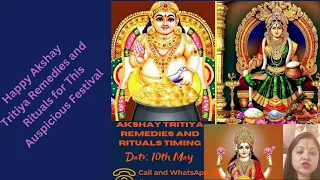 Akshay Tritiya Remedies and Rituals..