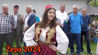 Ljepotica Amna i Zaja kolo vode - Žepa / Bajramski teferič 13.04.2024. 🎹 Amko bend
