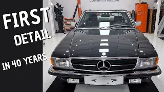 This is  how you detail a MERCEDES BENZ SL R107/ Is this Constantin_Brabus dream Sl mercedes?