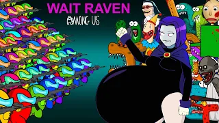 어몽어스 VS WAIT RAVEN | AMONG US ANIMATION