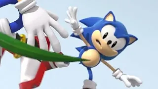 Sonic Generations Intro but Shadow interrupts it with his trailer.