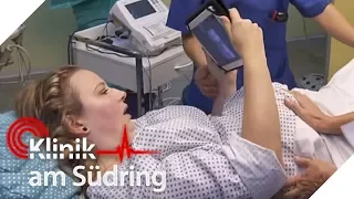 Frau will ihr Tablet selbst bei der Geburt nicht aus der Hand geben | Klinik am Südring | SAT.1 TV