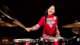 Are Re Are Ye Kya Hua   Dil To Pagal Hai Drum Cover by Nur Amira Syahira720p