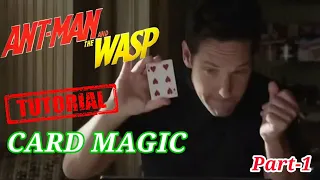 Ant man and the wasp magic trick tutorial / Part 01 / #antmancardtrick