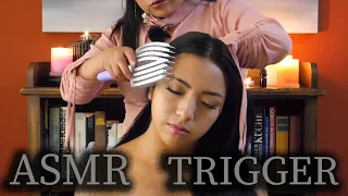 MARTHA ♥ PANGOL, ASMR MASSAGE HEAD & SHOULDER. Whispering, Cuenca limpia, RUHSAL TEMİZLİK, 영적 청소