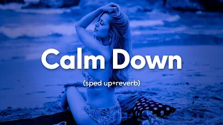 Rema - Calm Down (sped up+reverb) "Baby calm down calm down" 💞UMV💞