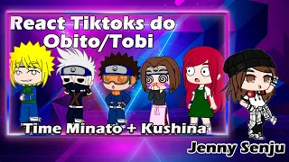 Time Minato + Kushina reagindo a Tiktoks do Obito/Tobi