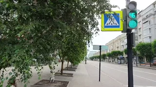 Walking along the streets | July is came | Krasnoyarsk, Russia