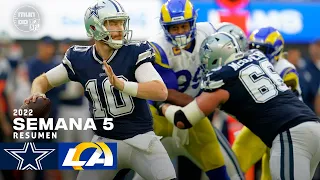 Dallas Cowboys vs. Los Angeles Rams | Semana 5 NFL | Resumen Highlights | 9 Oct, 2022.