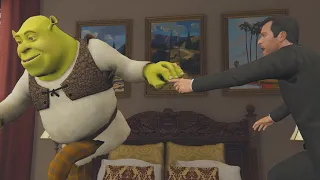 Michael Catches His Wife Cheating but with Shrek
