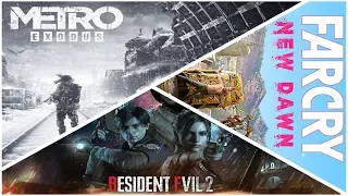 Metro Exodus vs Far Cry New Dawn vs Resident Evil 2 / Тест FPS Intel i5-6500 + MSI GTX 1080 DUKE