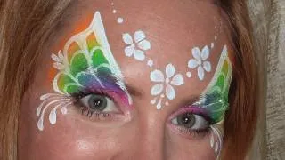 Rainbow Fairy Face Painting Tutorial