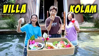 24 JAM NGINAP & BERENANG DI VILLA KOLAM SEMARANG ! TOUR KELILING JAWA PART 3 Vlog Liburan CnX