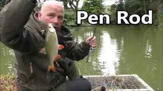 Telescopic Micro Pen Fishing Rod and Reel
