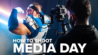 How to Shoot a Sports Media Day (on a budget)